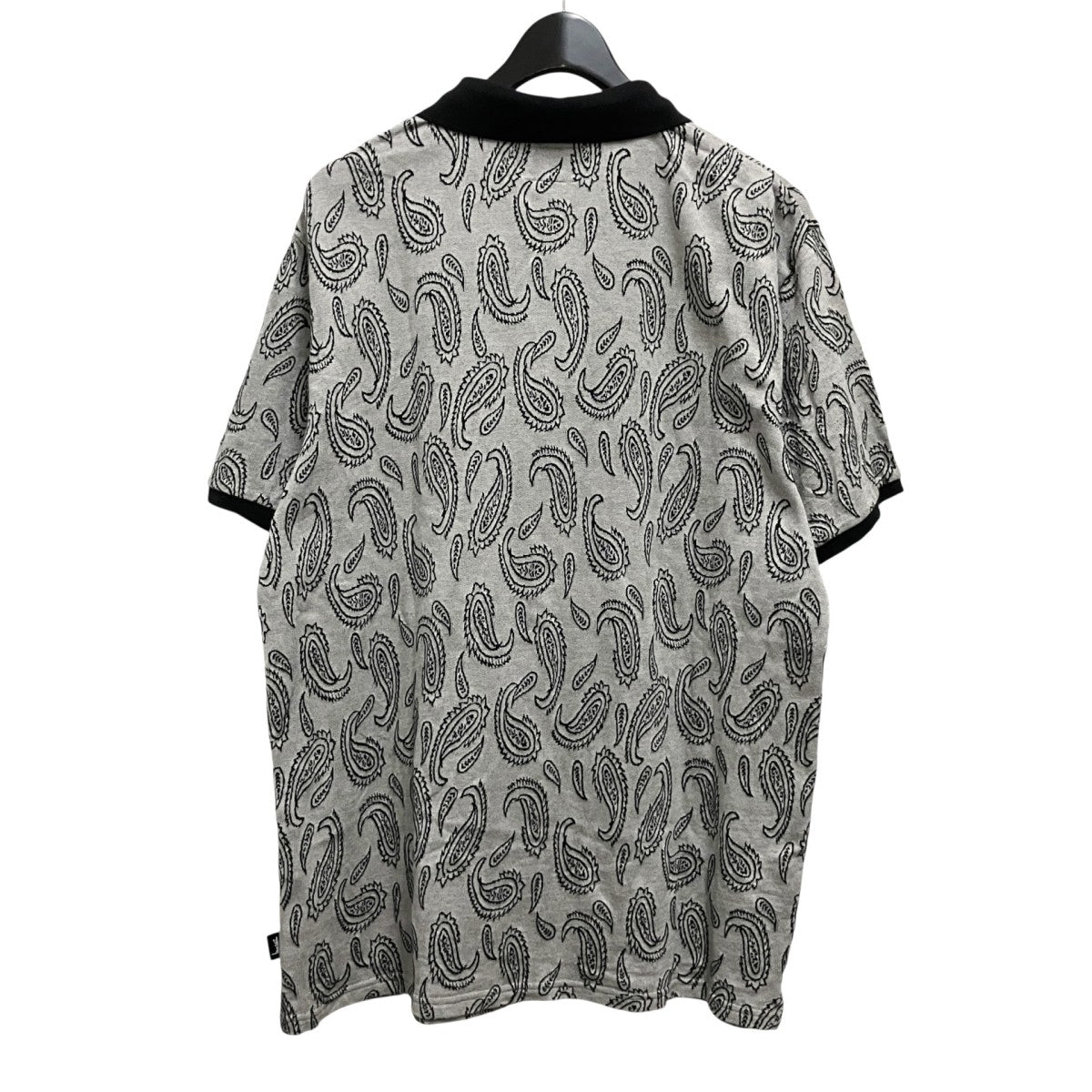 Paisley Jacquard半袖ポロシャツ114909