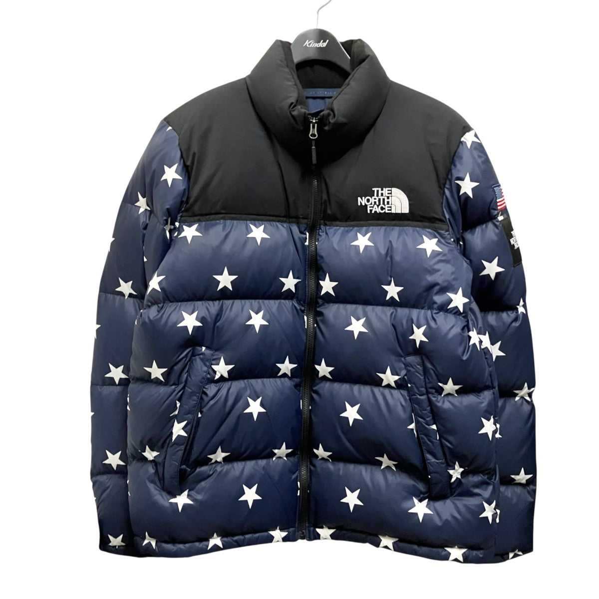 THE NORTH FACE International Pack USA Star Nuptse JacketダウンジャケットNF0A3BZ9 古着・中古-1枚目のアイテム画像