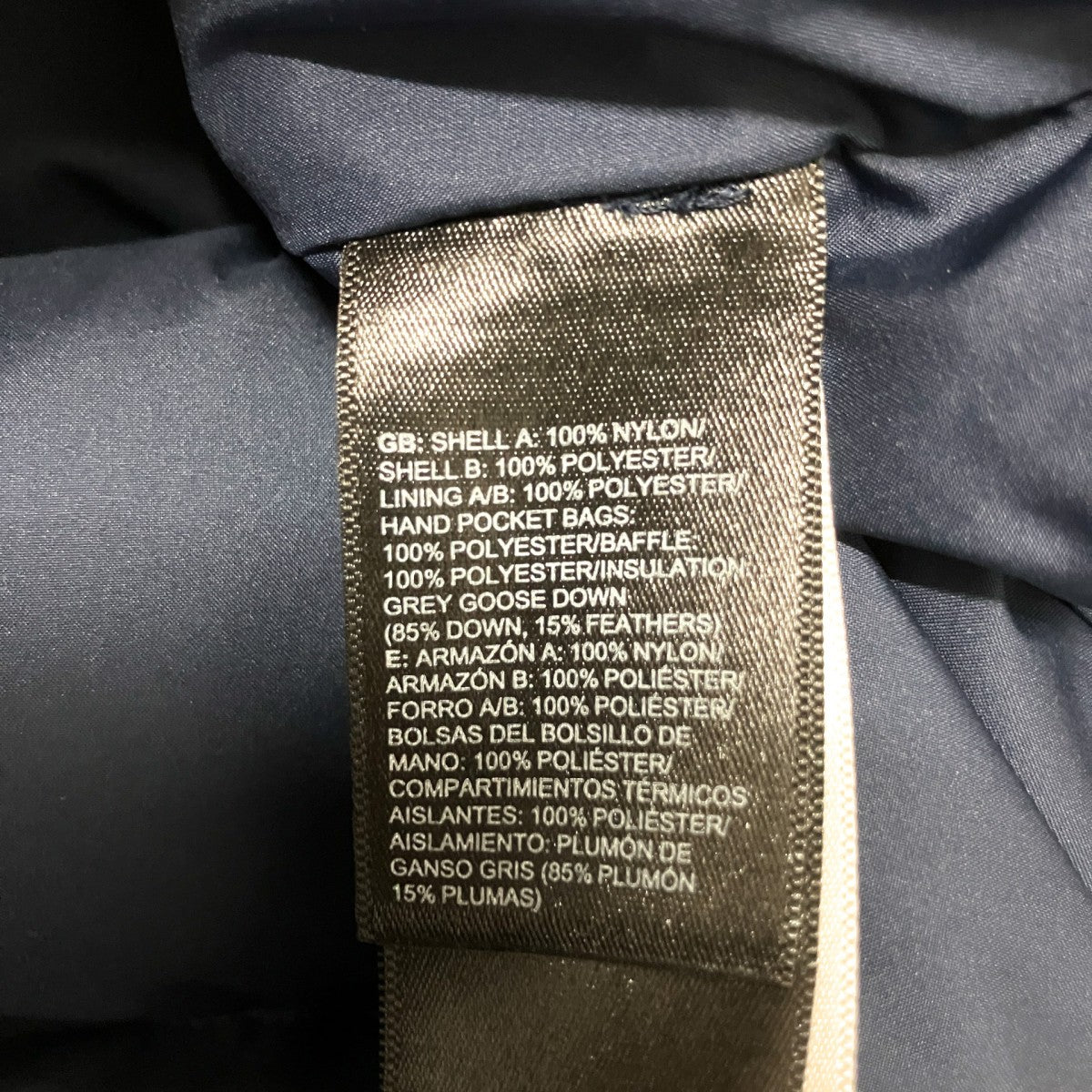 THE NORTH FACE International Pack USA Star Nuptse JacketダウンジャケットNF0A3BZ9 古着・中古-5枚目のアイテム画像