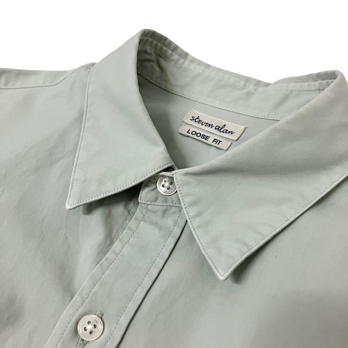 G／DYE PIN OX REGULAR COLLAR SHIRT-LOOSE長袖シャツ8111 218 0821