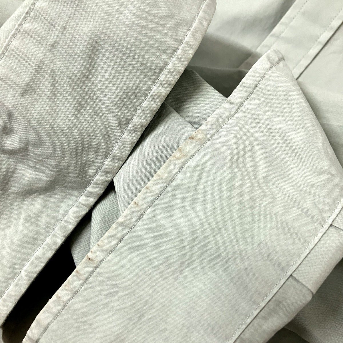 G／DYE PIN OX REGULAR COLLAR SHIRT-LOOSE長袖シャツ8111 218 0821