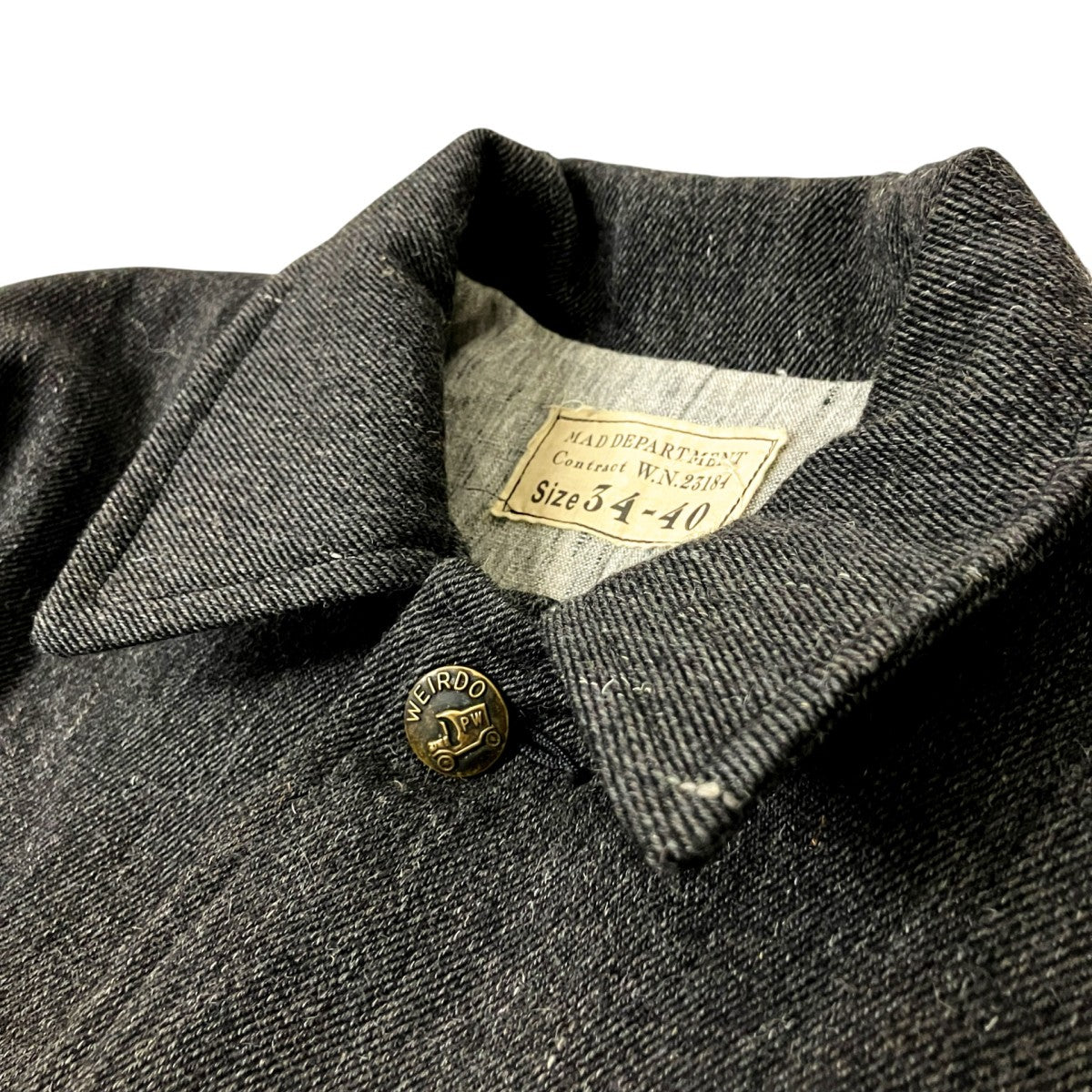 WEIRDO バッグデザインジャケットWRD 11 FW 03 古着・中古-3枚目のアイテム画像