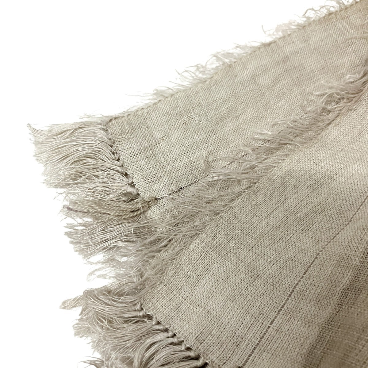 PLAIN GAUZE STOLEフリンジストール