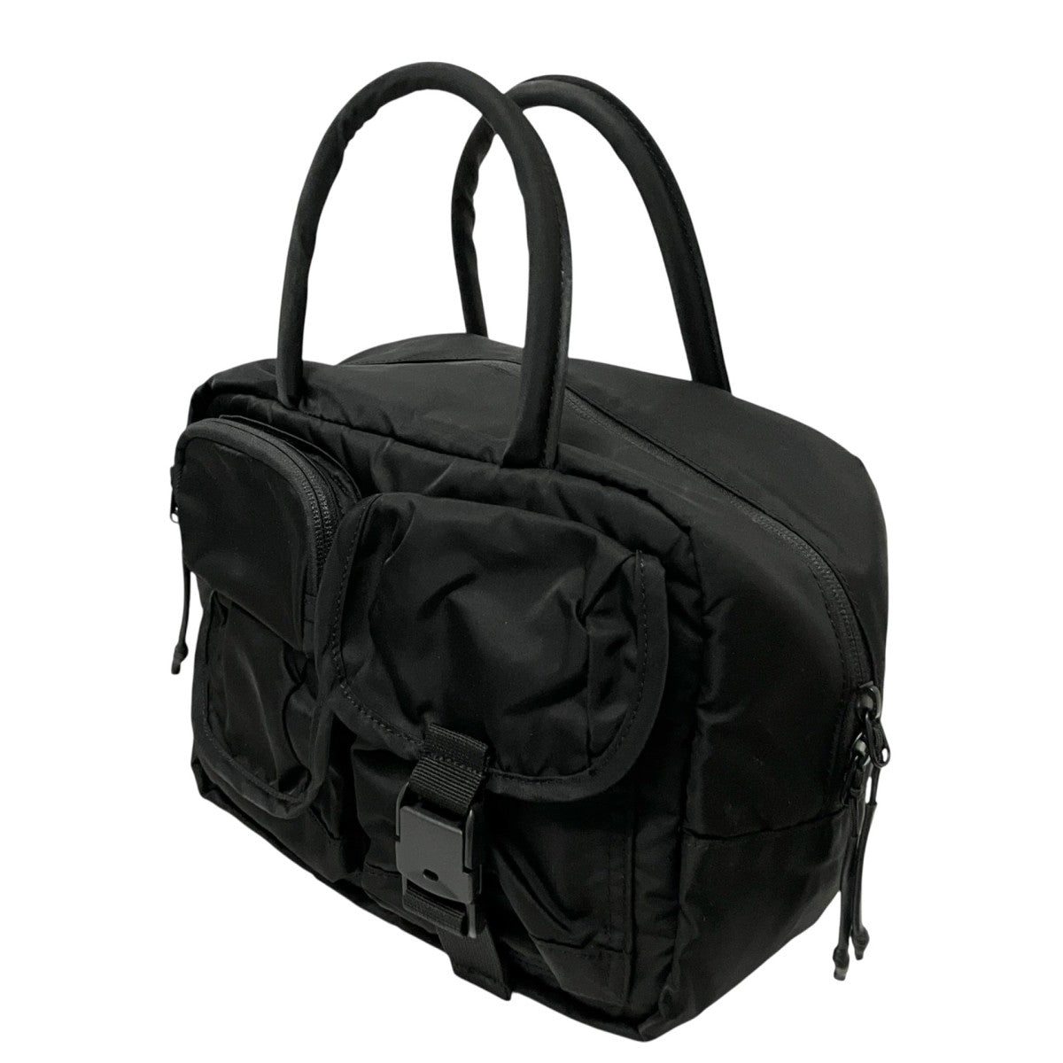 MULTI POCKETS MINI BOSTON BAGハンドバッグ