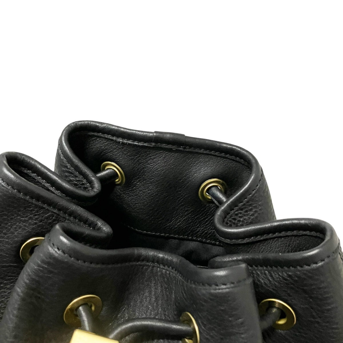 DRAWSTRING BAG LARGEショルダーバッグ