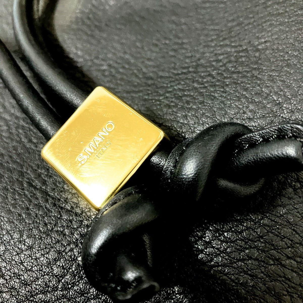 DRAWSTRING BAG LARGEショルダーバッグ