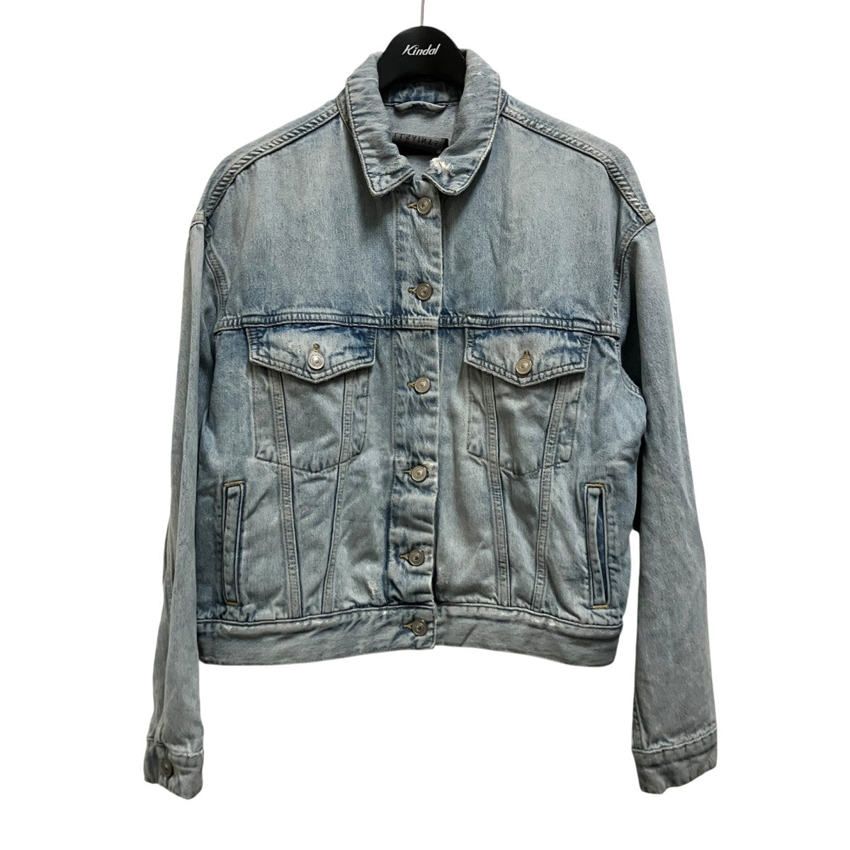ALL SAINTS デニムジャケットWO119W 古着・中古-1枚目のアイテム画像