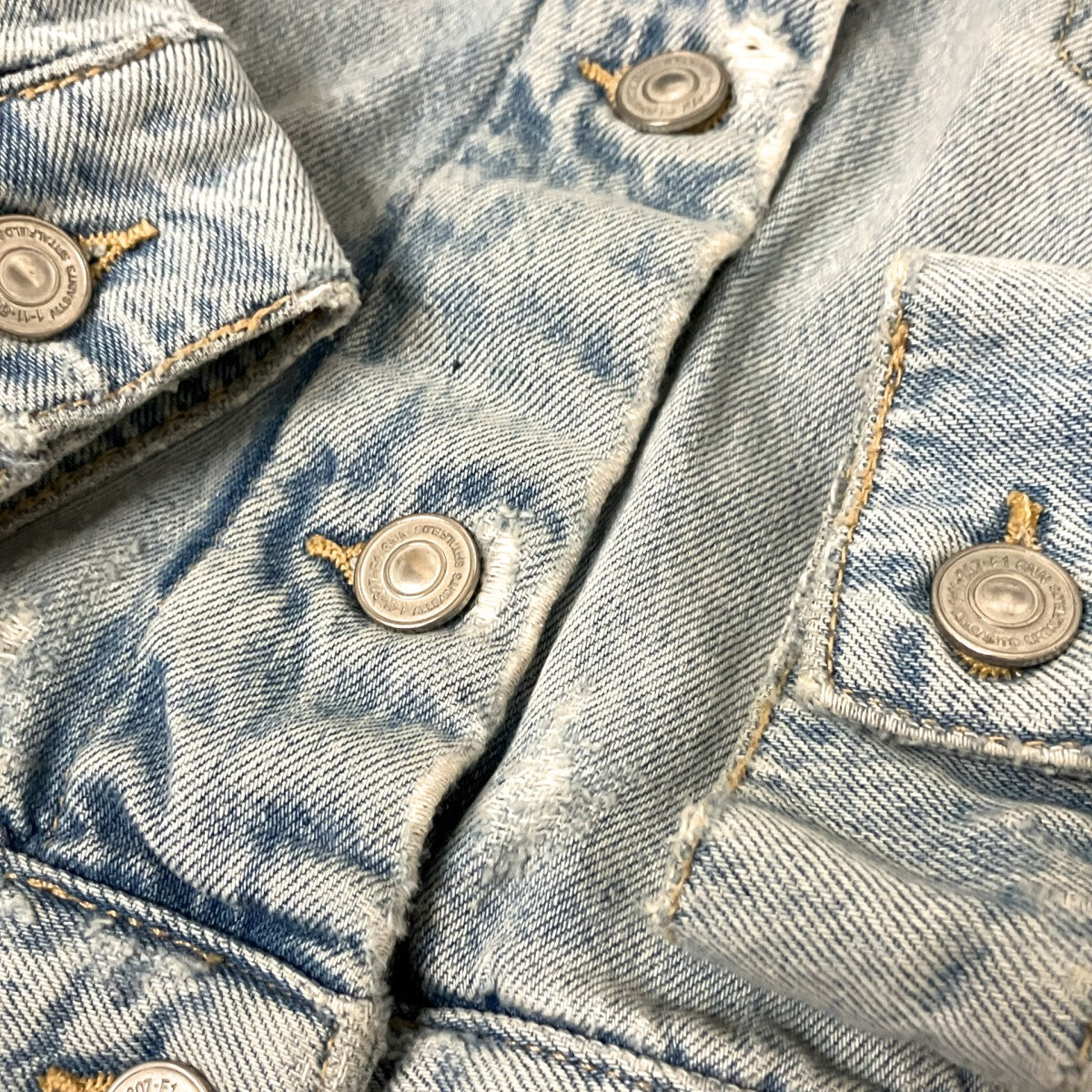 ALL SAINTS デニムジャケットWO119W 古着・中古-7枚目のアイテム画像