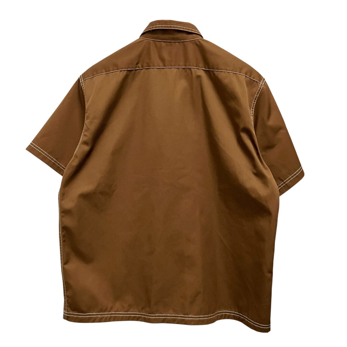 STANDARD LOGO ZIP WORK SHIRT半袖シャツ101222014002