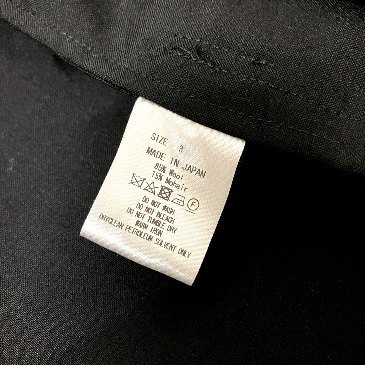 LAPELLESS SHIRT JACKETシャツジャケットM23A 09JK01C