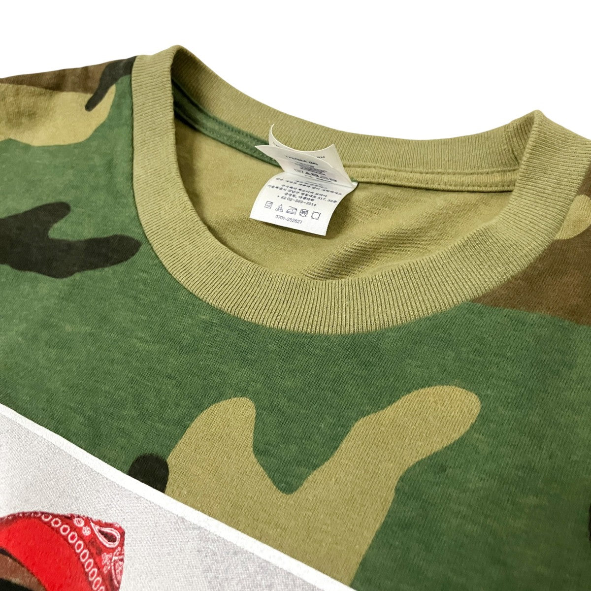 25AWPlayboi Carti Tee Camo半袖Tシャツ