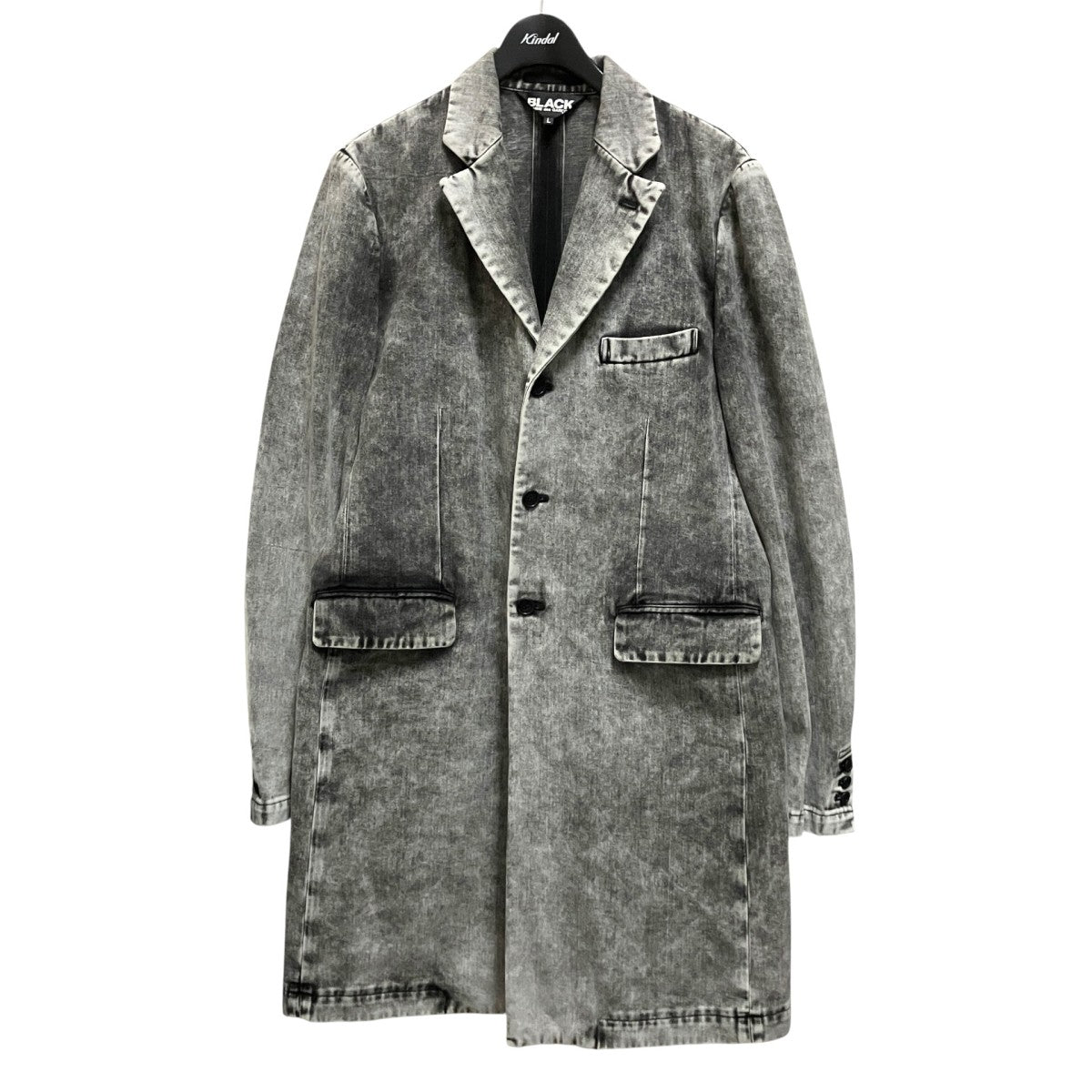 BLACK COMME des GARCONS デニムコート1E J020 古着・中古-1枚目のアイテム画像