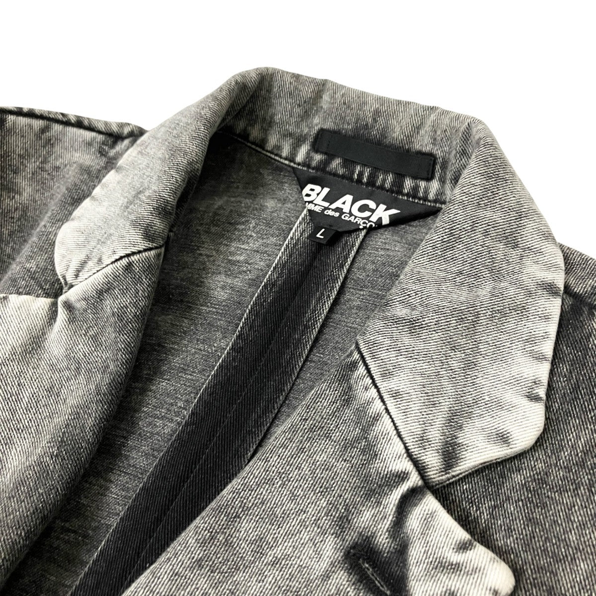 BLACK COMME des GARCONS デニムコート1E J020 古着・中古-3枚目のアイテム画像