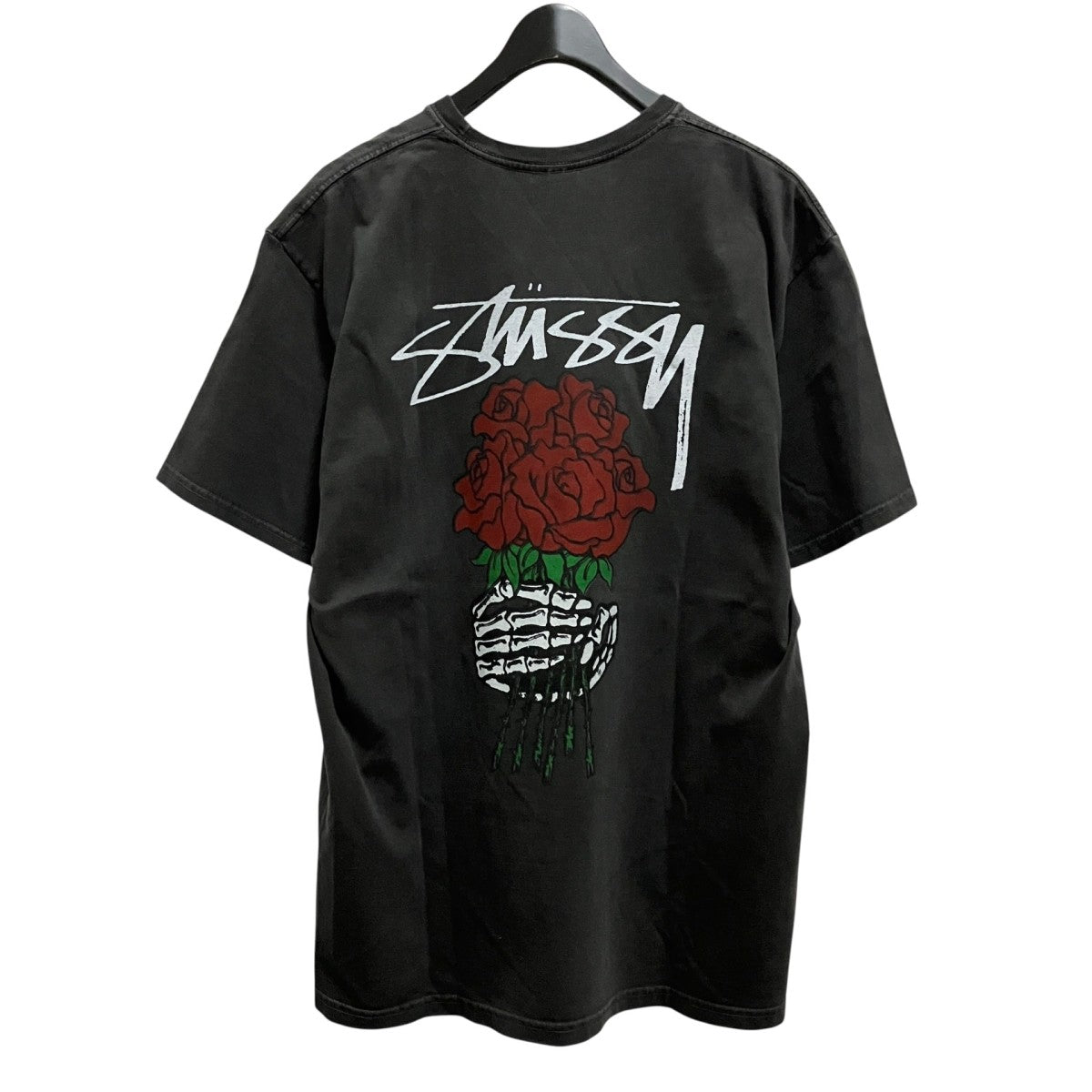 スカルローズ半袖Tシャツ