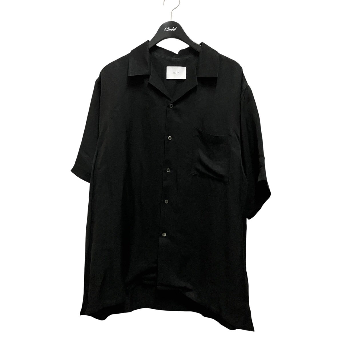 ssstein VIS／LI TWILL OVERSIZED OPEN COLLAR SS SHIRT半袖シャツST.1154 古着・中古-1枚目のアイテム画像
