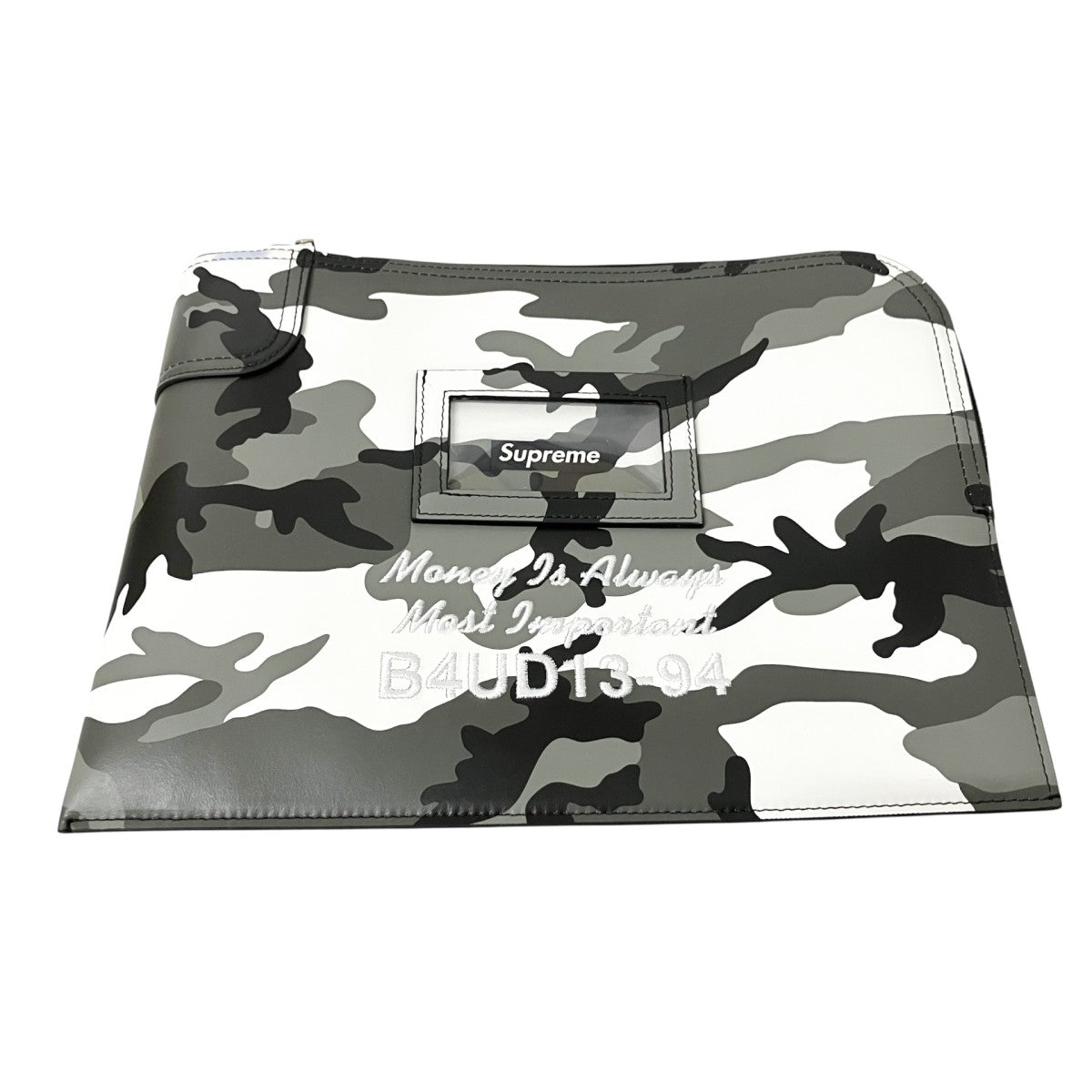 Leather Money Bag鍵付きクラッチバッグ