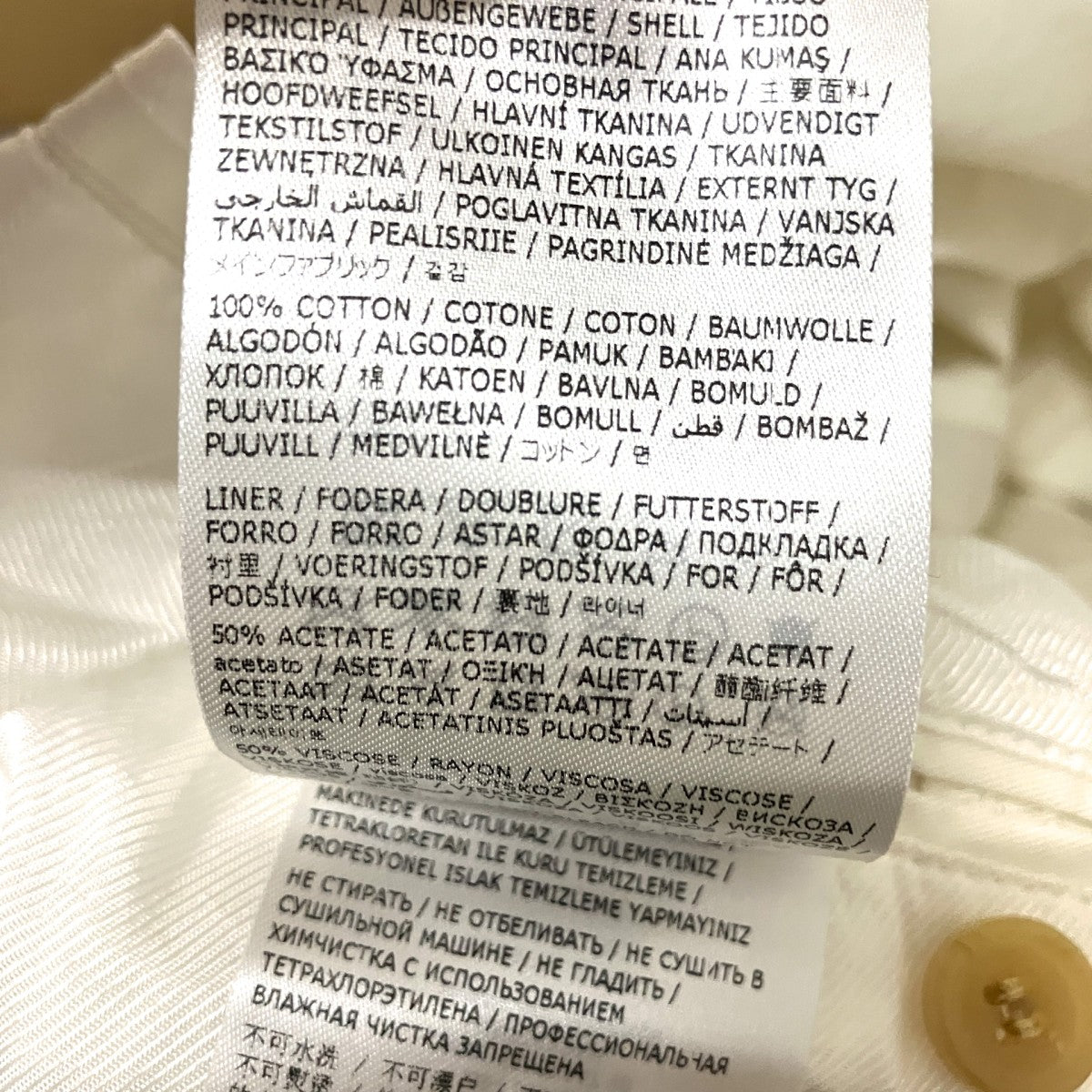 Washed Cotton Suitセットアップスーツ