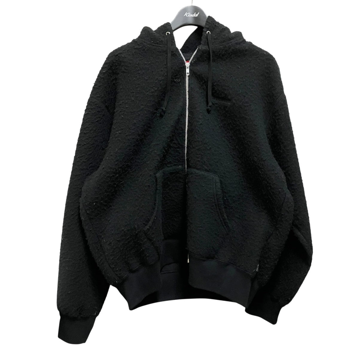 Pilled Zip Up Hooded Sweatshirtボアジップパーカー