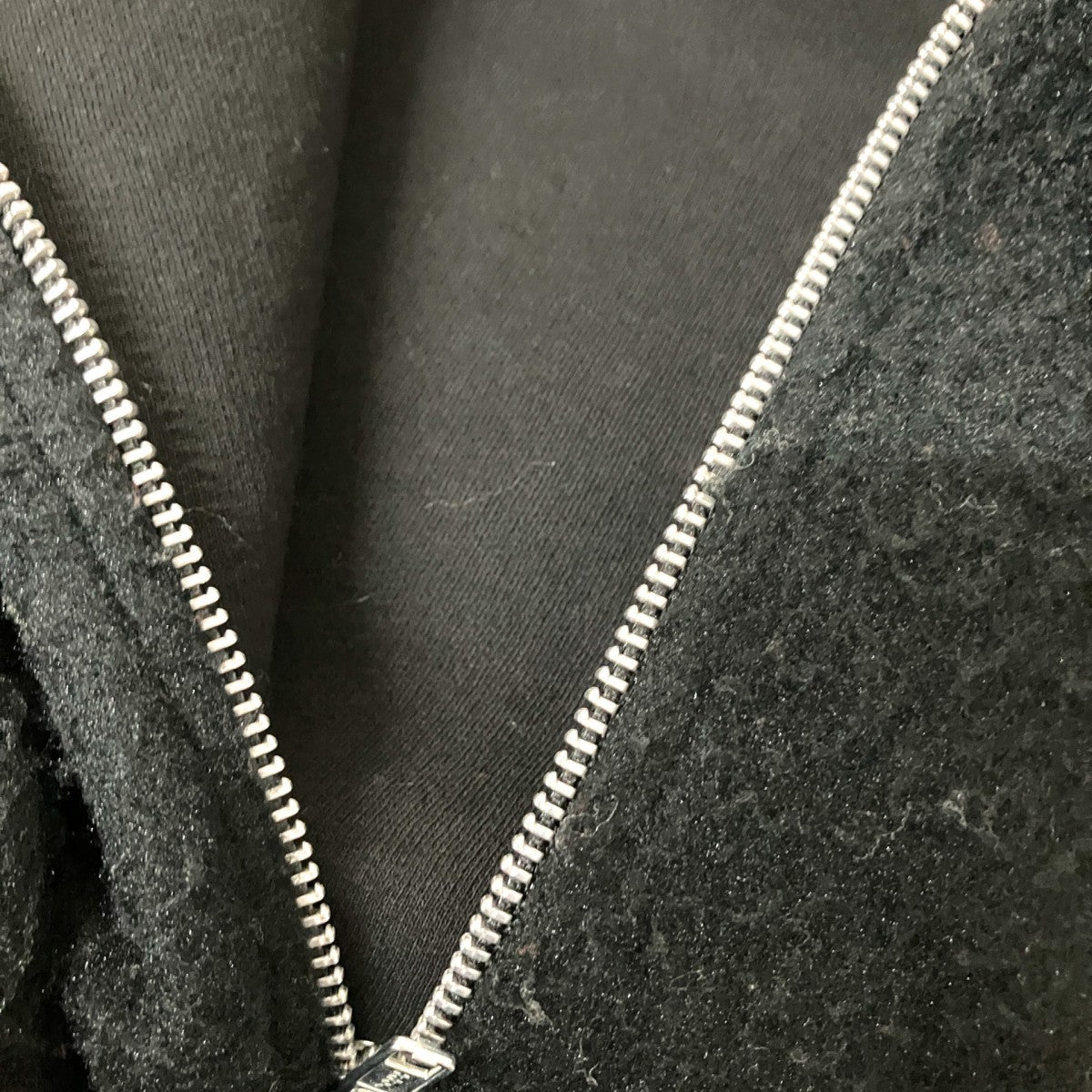 Pilled Zip Up Hooded Sweatshirtボアジップパーカー