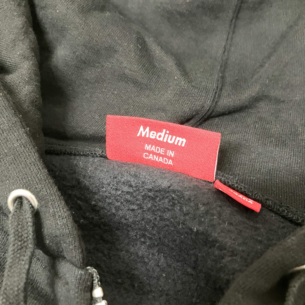 Supreme small box zip up hooded sweatshirtジップパーカー 古着・中古-3枚目のアイテム画像