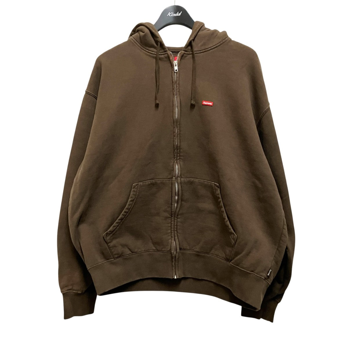 Supreme small box zip up hooded sweatshirtジップパーカー 古着・中古-1枚目のアイテム画像
