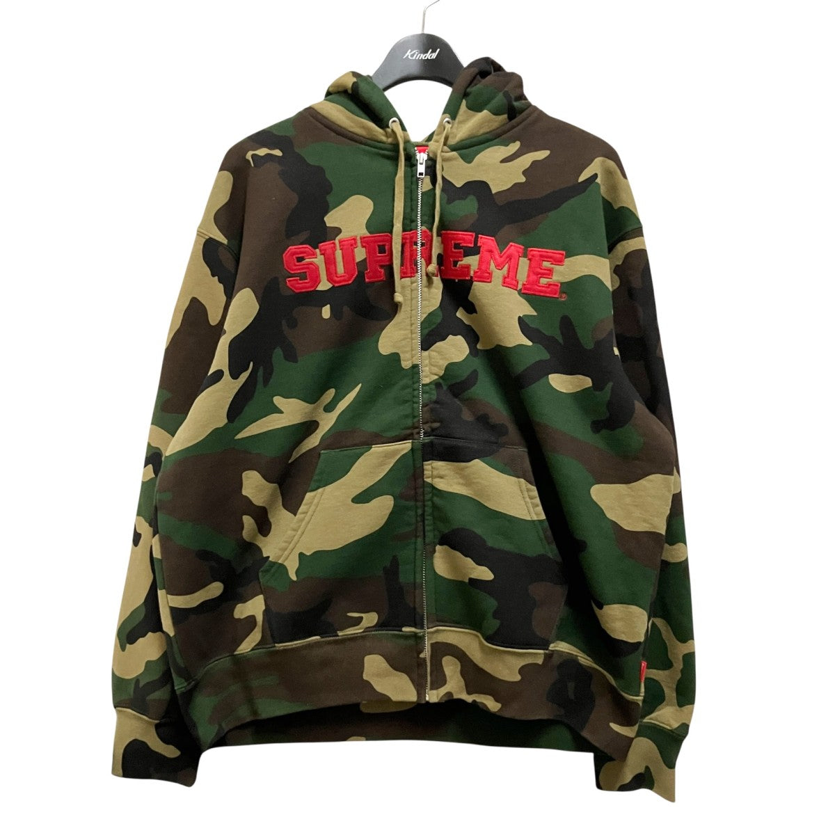 Supreme Collegiate Applique Zip Up Hooded Sweatshirtジップパーカー 古着・中古-1枚目のアイテム画像
