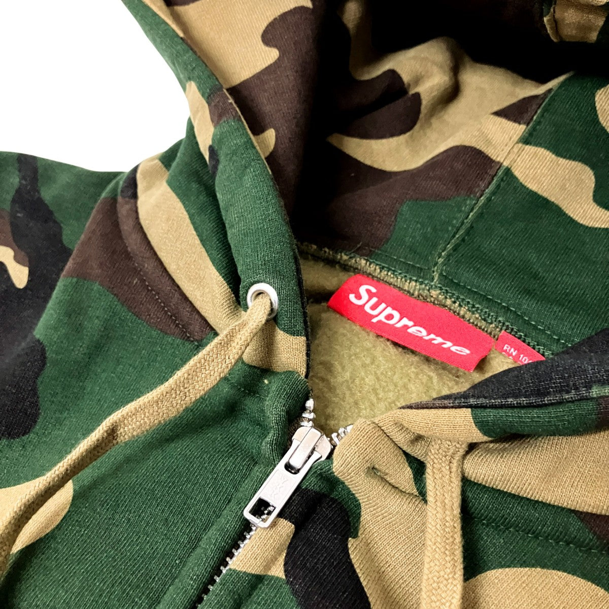Supreme Collegiate Applique Zip Up Hooded Sweatshirtジップパーカー 古着・中古-3枚目のアイテム画像