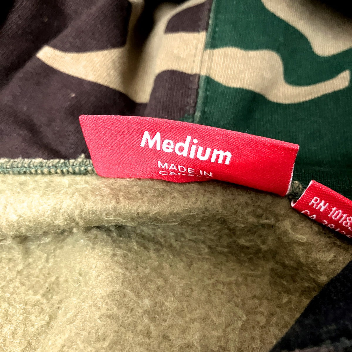 Supreme Collegiate Applique Zip Up Hooded Sweatshirtジップパーカー 古着・中古-5枚目のアイテム画像