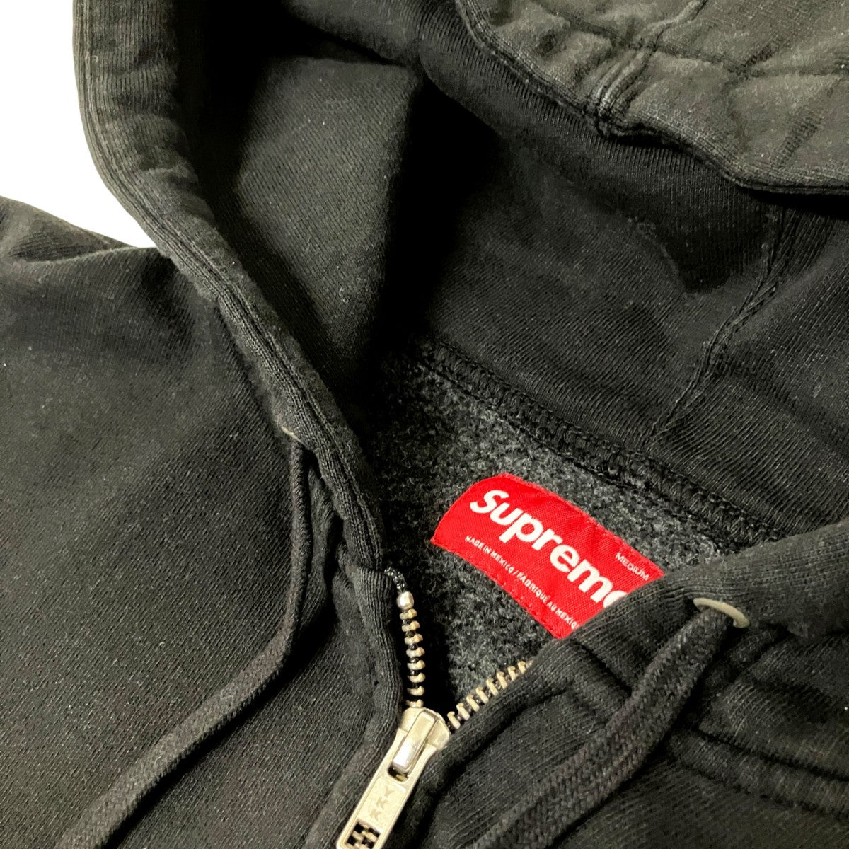 Small Box Zip Up Hooded Sweatshirtジップパーカー
