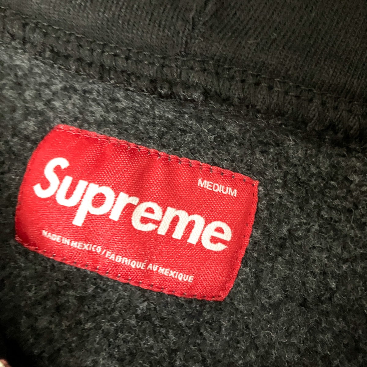 Small Box Zip Up Hooded Sweatshirtジップパーカー