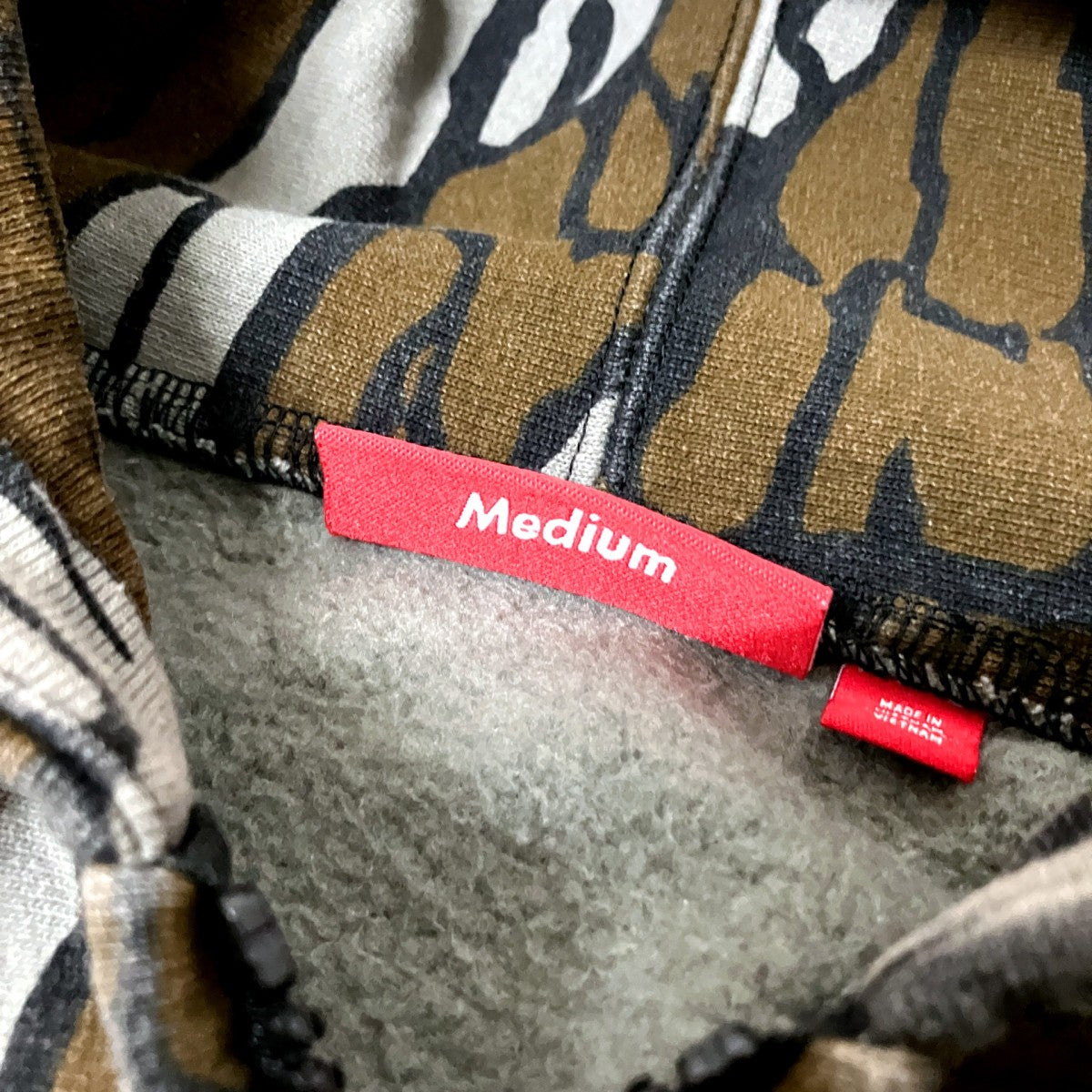 Work Zip Up Hooded Sweatshirtジップパーカー