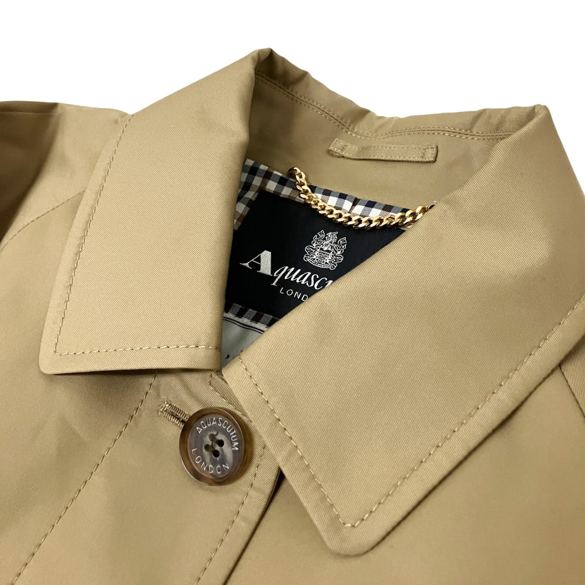 Aquascutum×journal standard L’essage ステンカラーコート19 020 370 7200 1 0 古着・中古-3枚目のアイテム画像