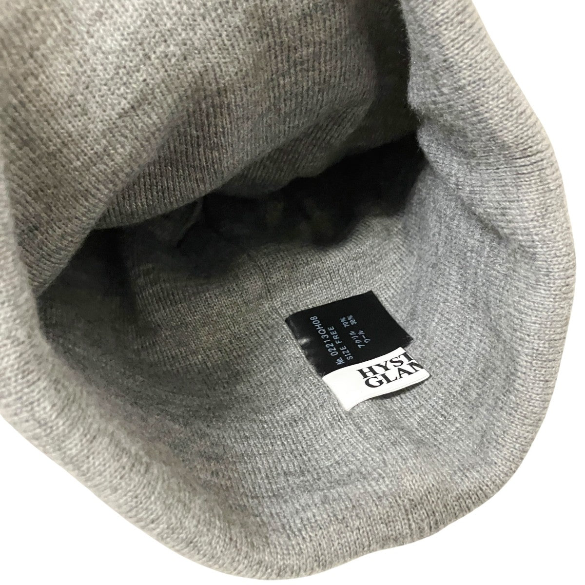 Hysteric Glamour ニット帽02213QH08 古着・中古-4枚目のアイテム画像