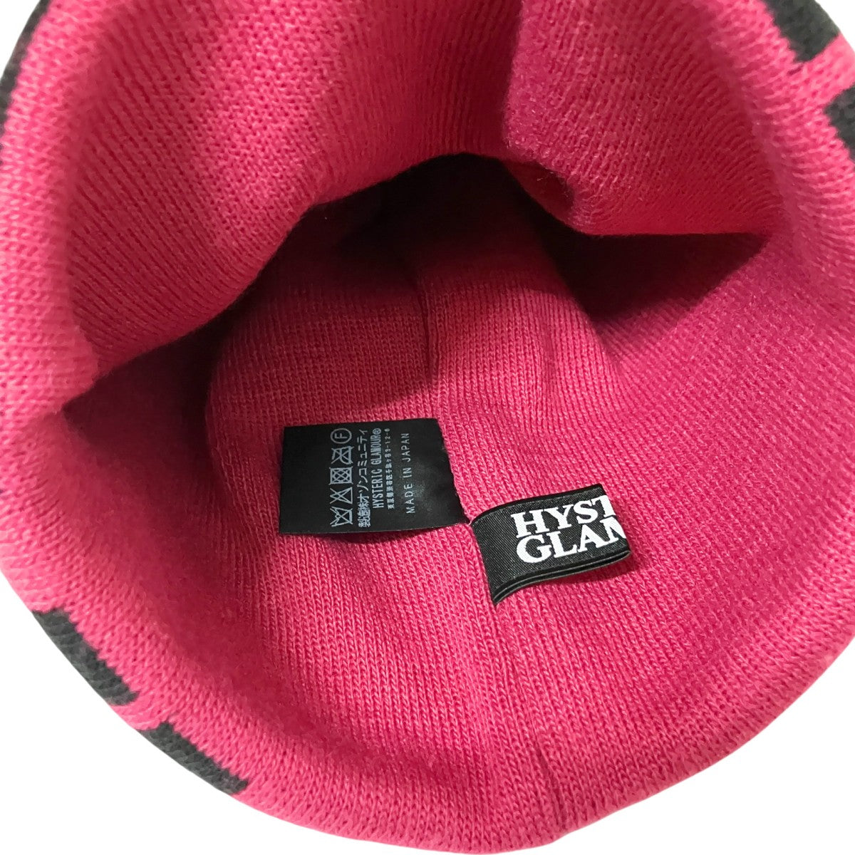 Hysteric Glamour ニット帽02223QH02 古着・中古-4枚目のアイテム画像