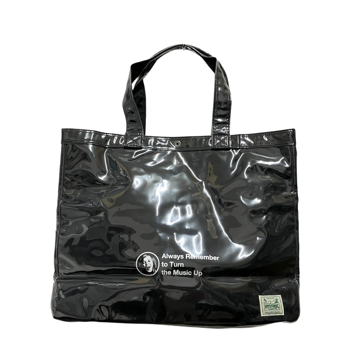 Hysteric Glamour×PORTER ビニールトートバッグ 古着・中古-2枚目のアイテム画像