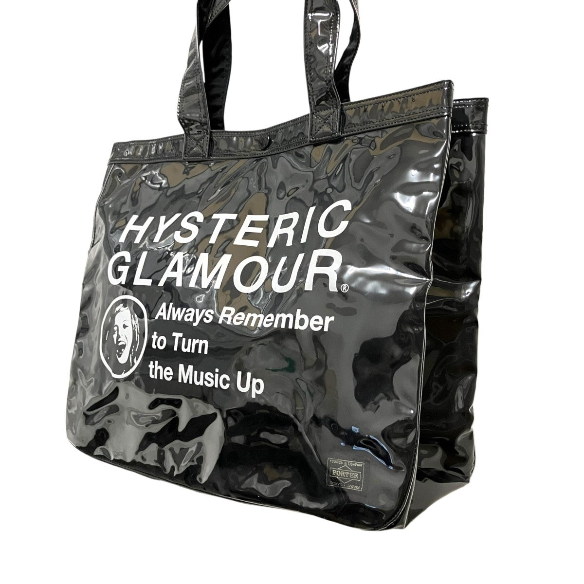 Hysteric Glamour×PORTER ビニールトートバッグ 古着・中古-3枚目のアイテム画像