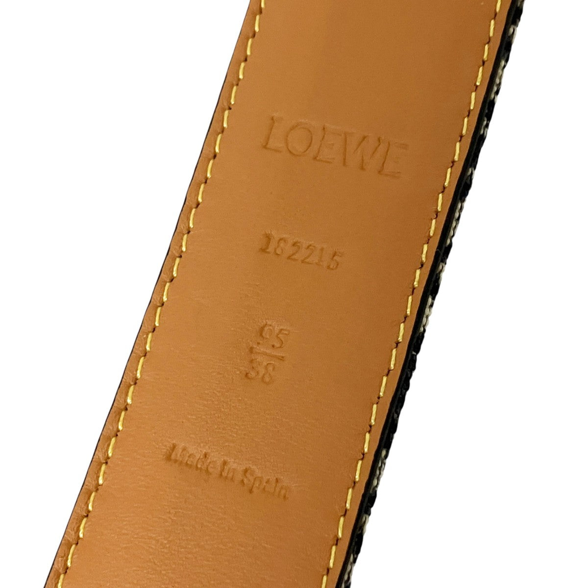 LOEWE ANAGRAM BELT総柄ベルト182215 古着・中古-6枚目のアイテム画像
