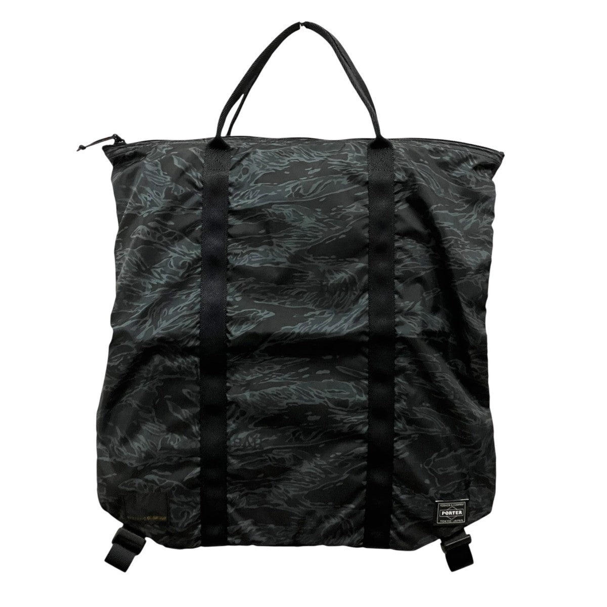 PORTER×Hysteric Glamour TIGER CAMO 2WAY2WAYリュックサック 古着・中古-1枚目のアイテム画像