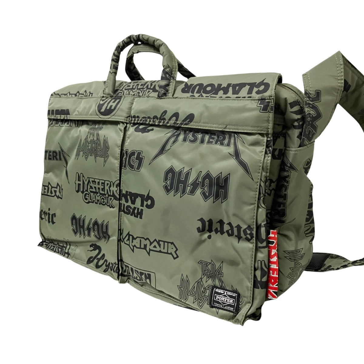 Hysteric Glamour×PORTER 2WAY SHOULDER BAGショルダーバッグ 古着・中古-3枚目のアイテム画像