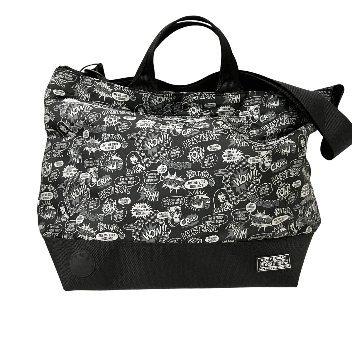 Hysteric Glamour VIXEN GIRL2WAYトートバッグ 古着・中古-1枚目のアイテム画像