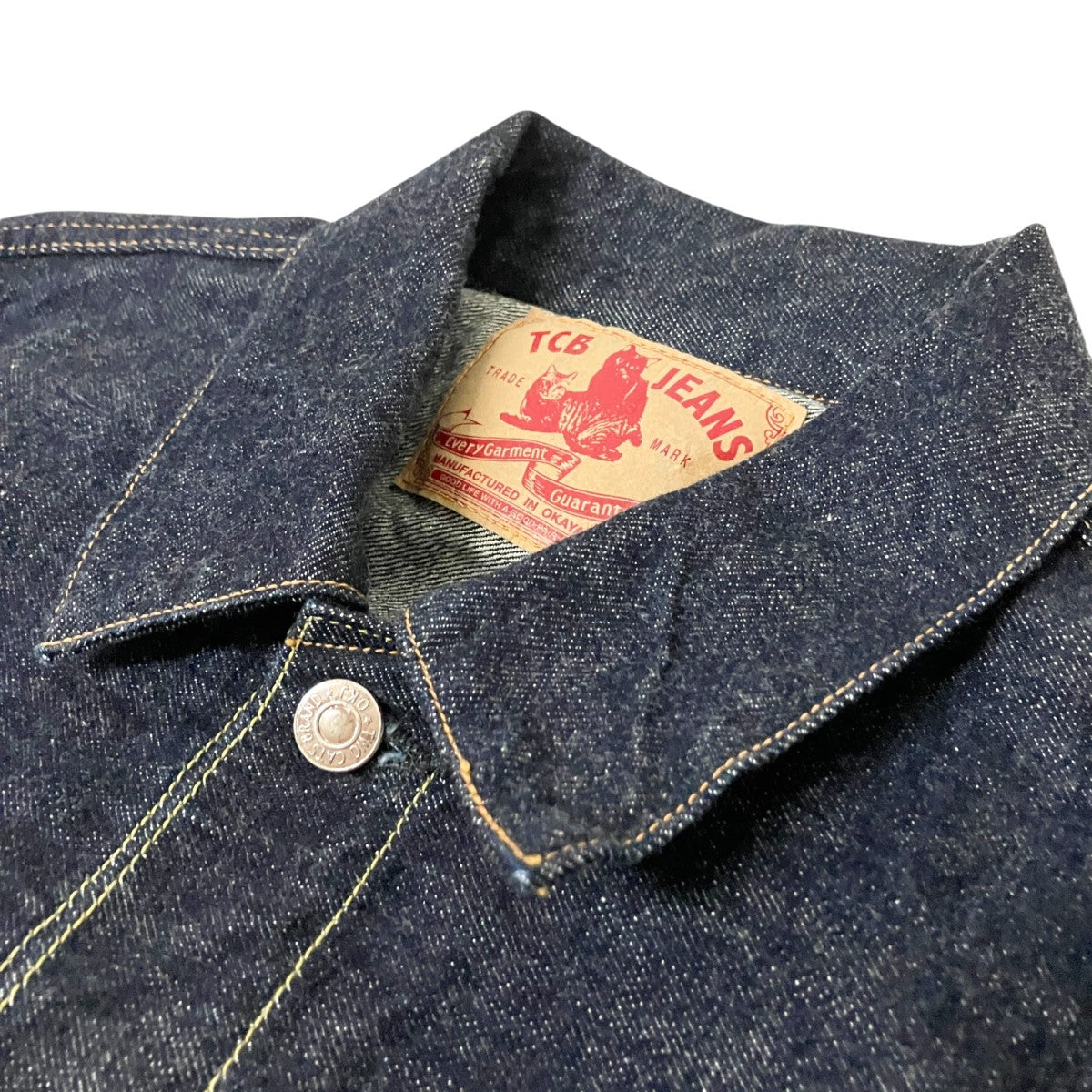TCB JEANS 50’s Jacket 13．5ozデニムジャケット 古着・中古-3枚目のアイテム画像