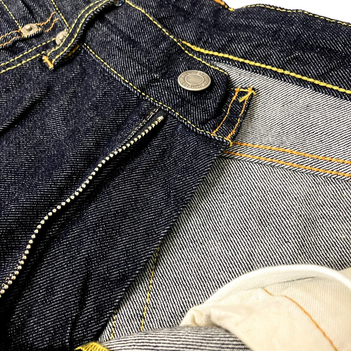 UNDERCOVER 26SSモチーフコラージュリジッドワイドデニムパンツUP1F4508 古着・中古-4枚目のアイテム画像