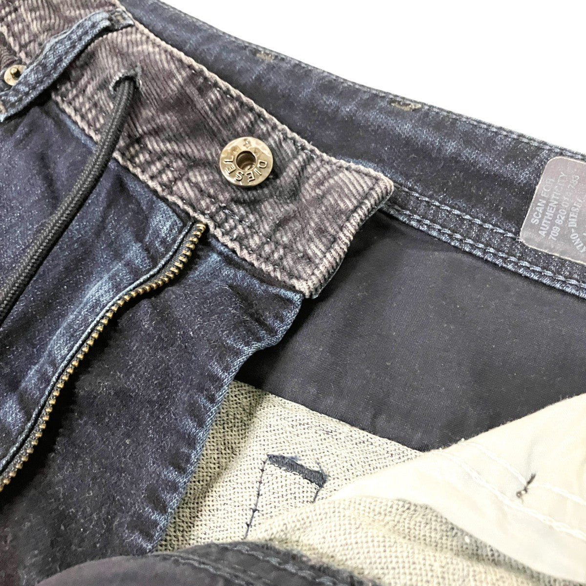 DIESEL NARROT D-NEデニムパンツ 古着・中古-4枚目のアイテム画像