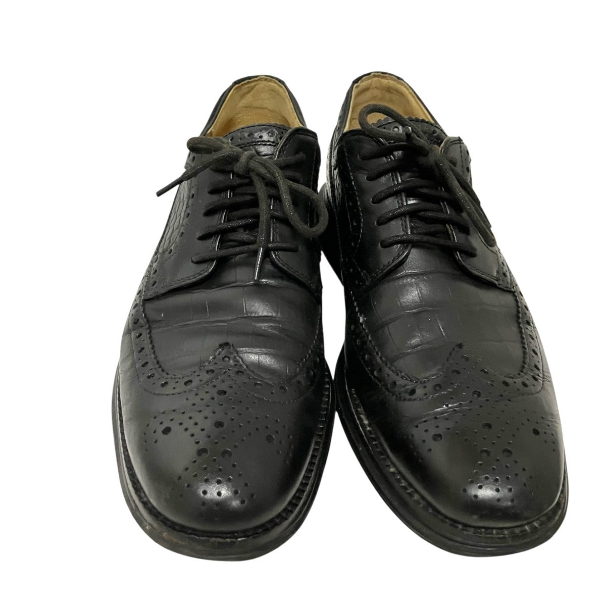 COLE HAAN ウィングチップシューズB14 C12650 161 古着・中古-2枚目のアイテム画像