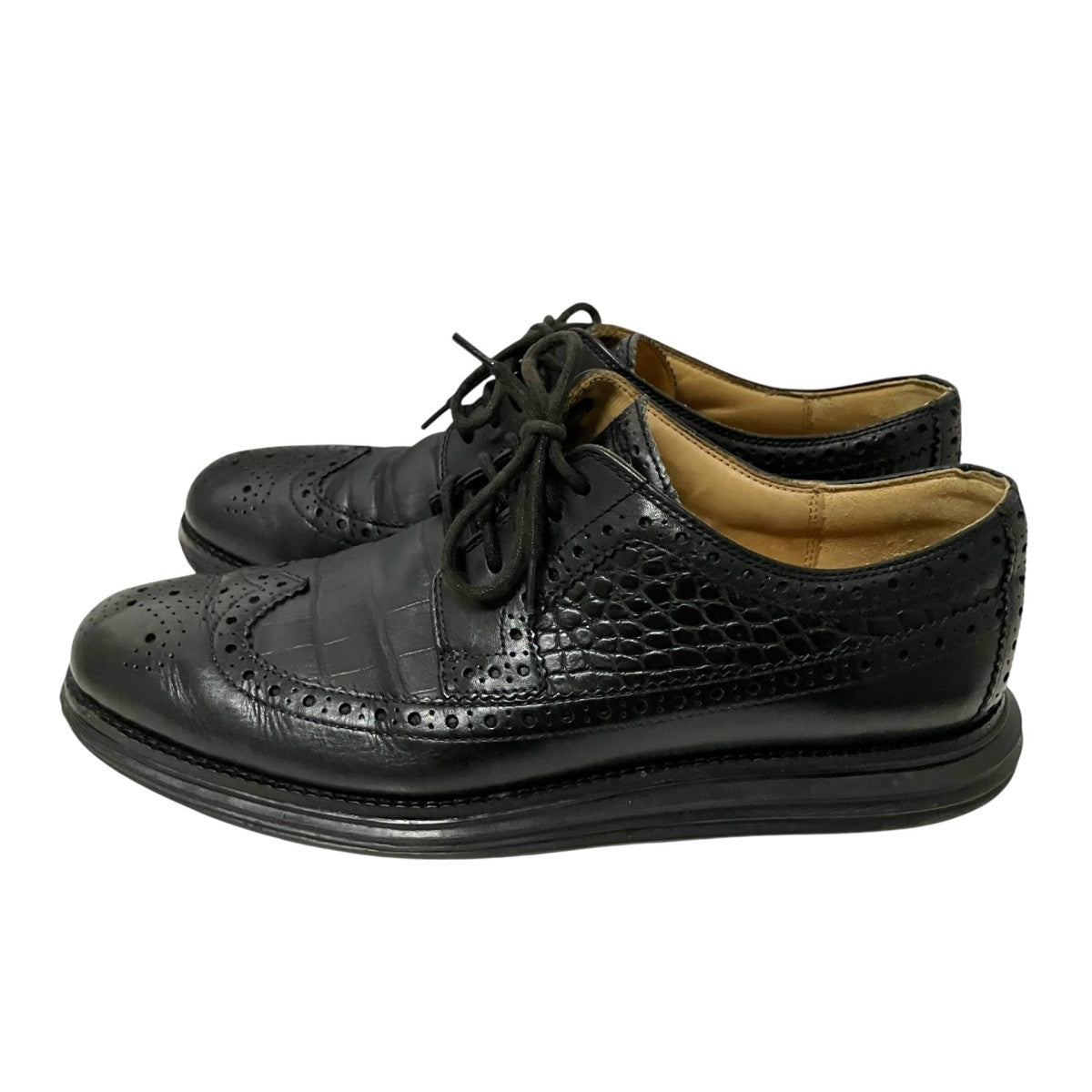 COLE HAAN ウィングチップシューズB14 C12650 161 古着・中古-3枚目のアイテム画像