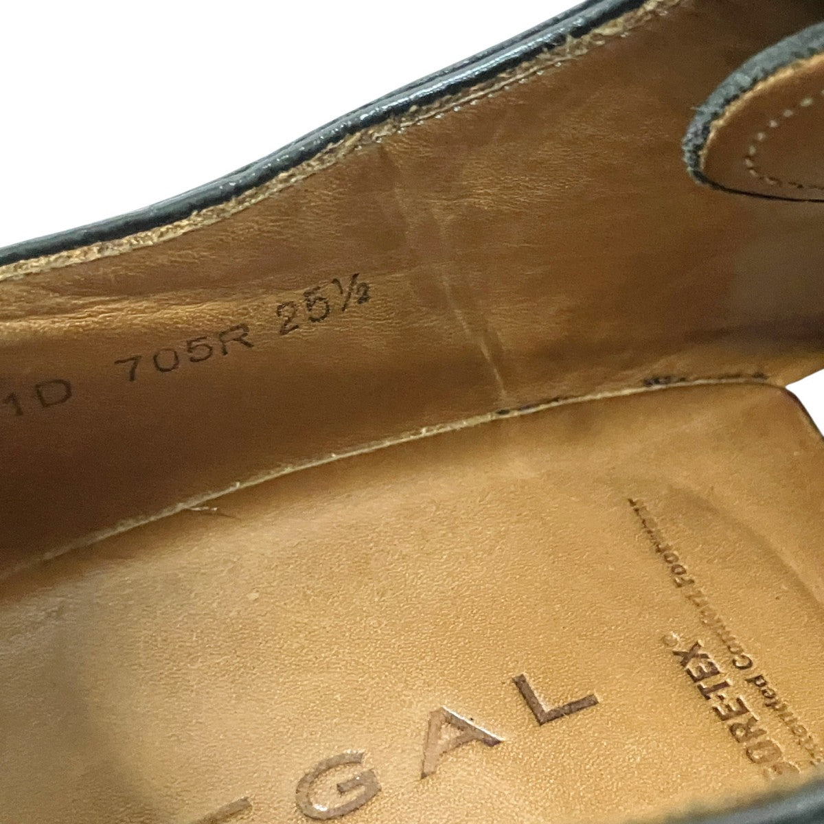 REGAL ストレートチップシューズE4E527 1D 705R 古着・中古-7枚目のアイテム画像