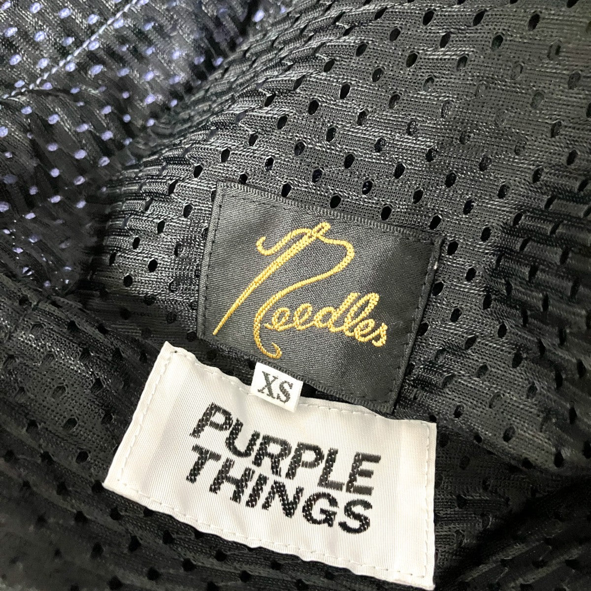 Needles×PURPLE THINGS トラックパンツMR398 古着・中古-4枚目のアイテム画像