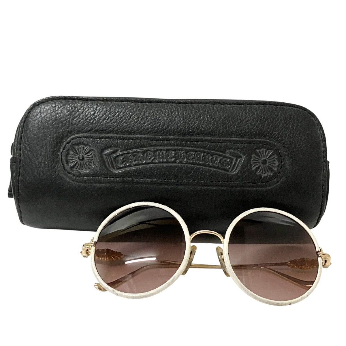CHROME HEARTS OVARYEASYラウンドサングラス 古着・中古-10枚目のアイテム画像