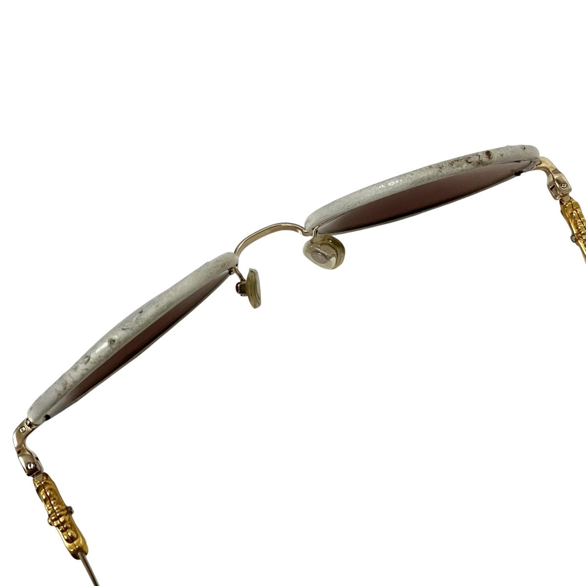CHROME HEARTS OVARYEASYラウンドサングラス 古着・中古-9枚目のアイテム画像