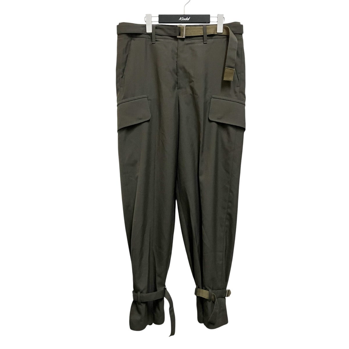 Suiting Pantsベルト付きパンツ24 03423M